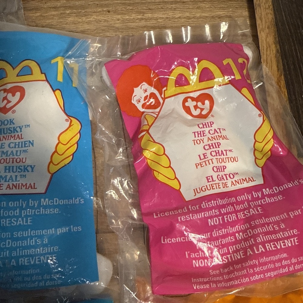 Mcdonalds Ty Beanie Banies 1999 Sealed New Full Set Of 12 - Picture 7 of 8